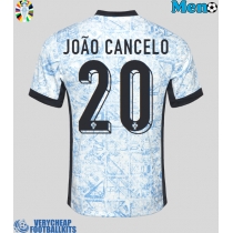 Portugal Joao Cancelo #20 Replica Away Shirt Euro 2024 Short Sleeve